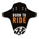 REVERSE Blatník Mudfender - Born to Ride (Black/Fox-Orange)