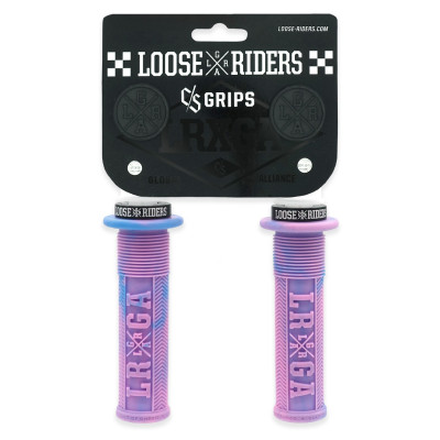 Loose Riders C/S GRIPS PINK BLUE 31.2 mm