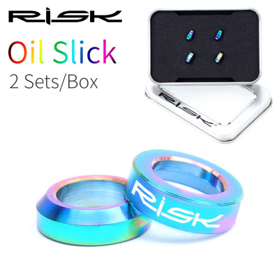 M6x5.2 OIL SLICK Titanium washers 4 pcs