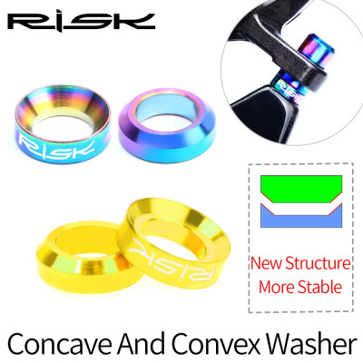 M6x5.2 OIL SLICK Titanium washers 4 pcs