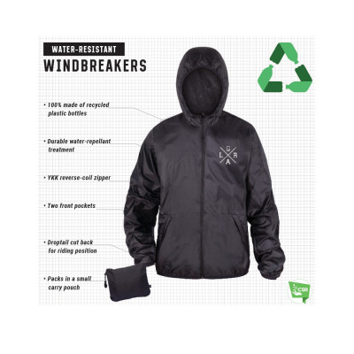 MTB Jacket Loose Riders Black WINDBREAKERS