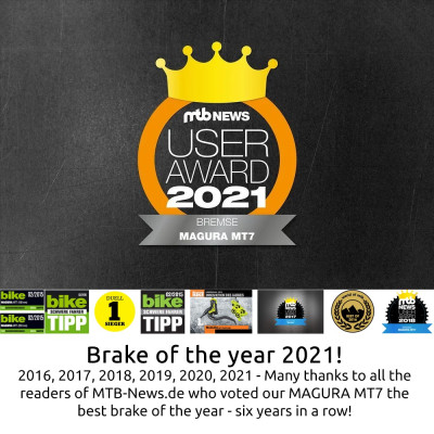 Magura MT7 PRO kotúčové brzdy MDRP MEGA SET