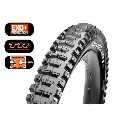 Tire MAXXIS MINION DHR II 3CT 29 x 2.40 WT kevlar EXO+ TR 3C Maxx Terra