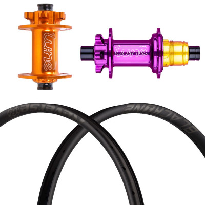 WHEELSET TUNE KILLHILL CLIMBHILL | REVERSE BLACKONE ALU Spoked wheels