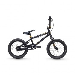 SCOOL Detský BMX bicykel XtriX mini 16 čierny/zlatý 16"