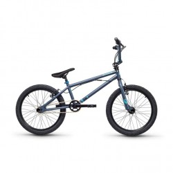SCOOL Detský BMX bicykel XtriX 20 šedý/matný modrý 20"