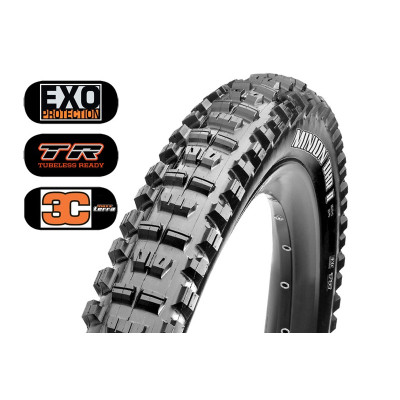 Tire MAXXIS MINION DHR II 3CT 29 x 2.40 WT kevlar EXO TR 3C Maxx Terra