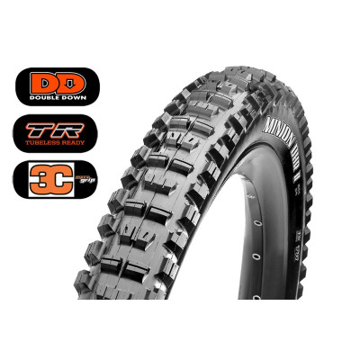 Plášť MAXXIS  MINION DHR II 3CG DD 27,5 x 2.40 WT kevlar DoubleDown TR 3C Maxx Grip