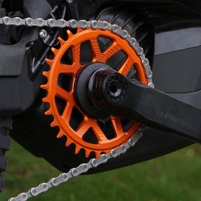 E*THIRTEEN Helix Race E*spec Alloy Cranks Black Cranks