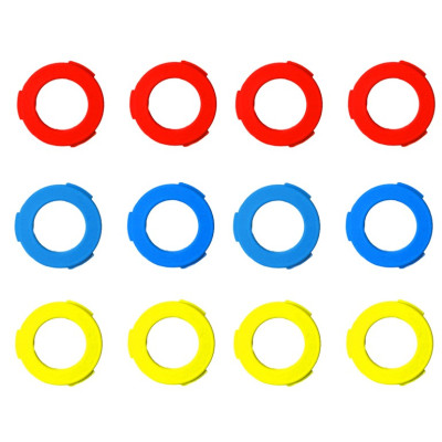 Magura MT5 / MT7 / MT-Trail covers for 4-piston calipers (Blue Red Yellow)