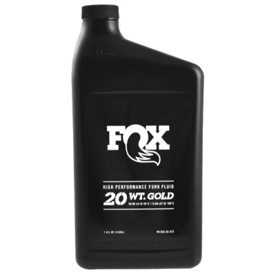 Oil FOX Fork Fluid 20WT Gold, 946ml