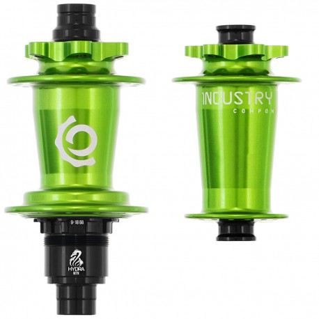 Náboje INDUSTRY NINE HYDRA SET CLASSIC BOOST 6-Bolt XD | LIME