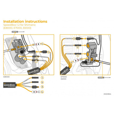 SpeedBox 1.2 For Shimano (E8000, E7000, E6100, E5000) +E-Tube port