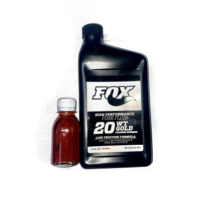 Oil FOX Fork Fluid 20WT Gold, 100ml