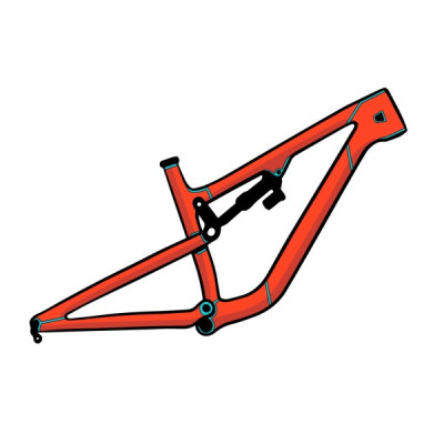 RideWrap TAILORED Protection Frame Kit Frame protection film 95%