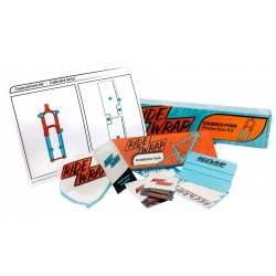 RideWrap COVERED Protection MTB Fork Kit Gloss Ochranná fólia na vidlicu Lesklá 60%