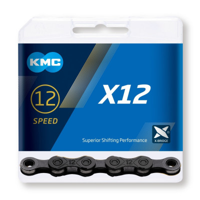 KMC X12 Black Tech, 12 Speed chain
