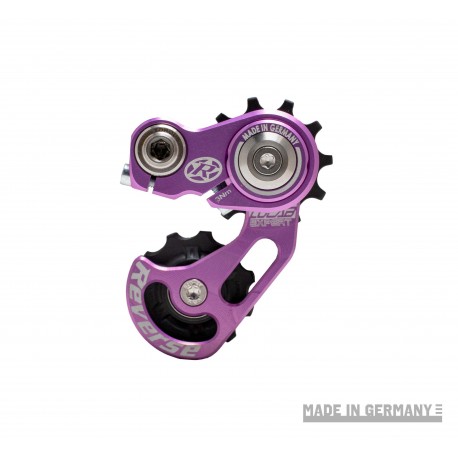 REVERSE Colab Expert Chain Tensioner Purple Singlespeed napinák