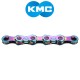 KMC X12 Aurora Blue 12 Speed 126 links Rainbow reťaz