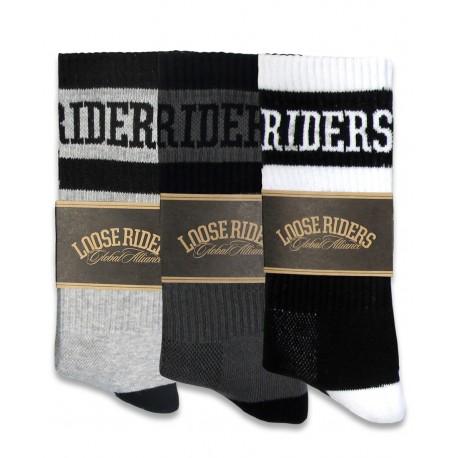 Ponožky Loose Riders  SET 3ks