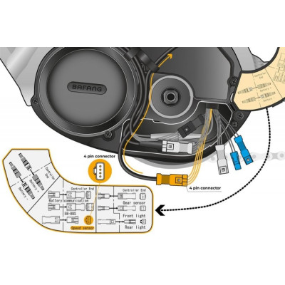 Čip SpeedBox 1.1 pre Bafang (4pin connector)
