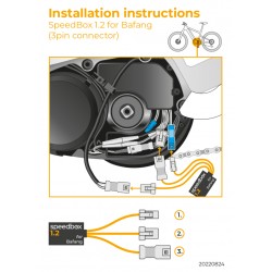 Čip SpeedBox 1.2 pre Bafang (3pin connector)