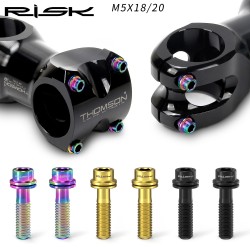 M5x20 OIL SLICK Titánové skrutky do predstavca 6ks