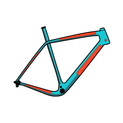 RideWrap ESSENTIAL Protection ROAD & GRAVEL Frame Kit Matte Ochranná fólia na rám Matná 30%