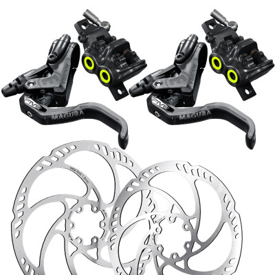 Magura MT5 PRO 1-finger disc brakes | SET STORM HC 203/180