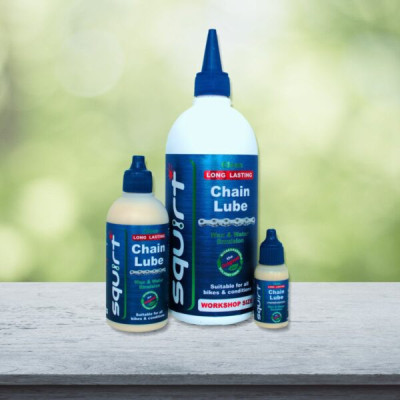 SQUIRT Long Lasting CHAIN WAX mazivo na reťaz, 120 ml