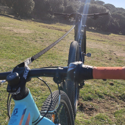 TRAX FLEX Ťažné lano na bicykel