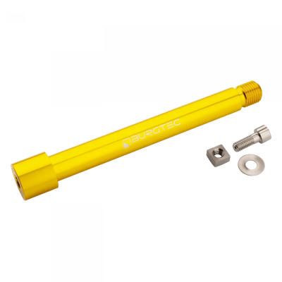 BURGTEC 15x110mm Boost Front Axle for FOX 36/38 KaboltX Bullion Gold Forks