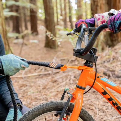 Shotgun Lano na ťahanie bicykla oranžové
