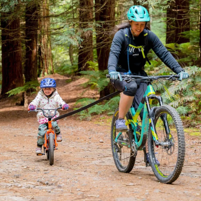 Shotgun Lano na ťahanie bicykla oranžové