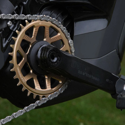 E*THIRTEEN Helix Race e*spec Chainring Bosch 13mm Black 34T